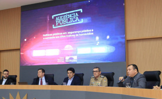 Em audiência pública, secretário Wlademir Mota destaca ações da Polícia Civil para combater homicídios em Palmas