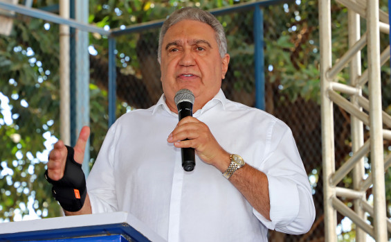 Governador em exercício, Laurez Moreira, entrega R$ 600 mil em obras na educação de Palmeirópolis