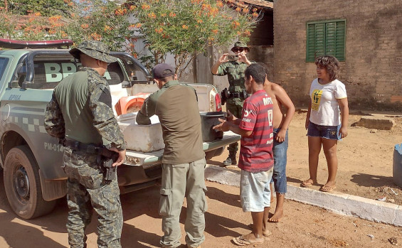 Ações de fiscalização no Parque Estadual do Cantão resultam na apreensão de pescado e abordagens em embarcações 