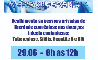SES-TO realiza webinário sobre saúde prisional com ênfase nas doenças infectocontagiosas