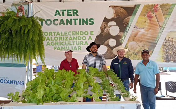Ruraltins fortalece a agricultura familiar na ExpoCarmo 2023 com vitrines de piscicultura, criação de abelhas, palestras e atendimento ao público