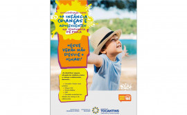 Cidadania e Justiça promove blitz de conscientização sobre a primeira infância, criança e adolescente na Temporada de Praia 2023