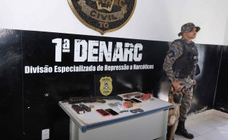 Segunda fase da Operação Broken Windows resulta na apreensão de arma de grosso calibre e prisões em flagrante por tráfico de drogas