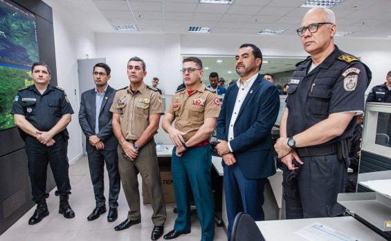Governador Wanderlei Barbosa conhece centro integrado de segurança pública no Rio de Janeiro para trazer sistemas inovadores ao Tocantins