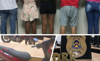 Polícia Civil participa de mais uma etapa da Operação Hórus, prende seis pessoas suspeitas por receptação e recupera mais de R$ 10 mil em objetos roubados  