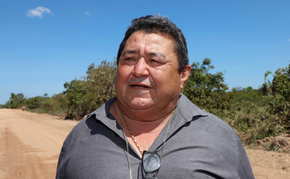 Governador Wanderlei Barbosa visita obra avaliada em R$ 16 milhões que liga Esperantina ao estado do Pará