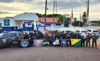No Mato Grosso do Sul, policiais civis do Tocantins participam do 12º Curso de Unidades Especializadas de Fronteira