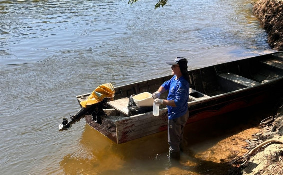 Governo do Tocantins realiza a 2ª campanha de monitoramento da qualidade da água em 2023