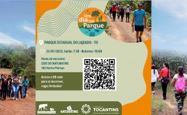 Ação "Um Dia no Parque" será realizada no domingo, 23, no Parque Estadual do Lajeado