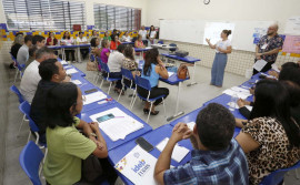 Encontro de formação da Seduc promove palestras e salas temáticas sobre Ideb Mais