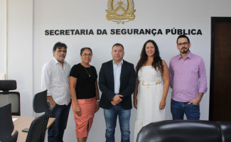 Secretário da Segurança Pública se reúne com arquitetos que doarão projeto de construção da Cidade da Polícia 