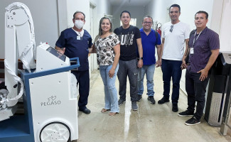 Hospital Regional de Paraíso recebe novo equipamento de raio-x móvel