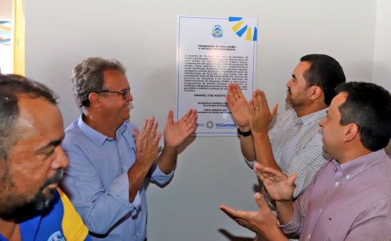 Em Ananás, governador Wanderlei Barbosa entrega escola, avaliada em R$ 5,5 milhões, à comunidade
