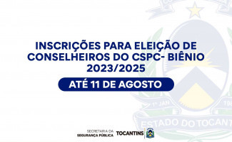 Abertas  inscrições para eleição de membros do Conselho Superior da Polícia Civil biênio 2023-2025