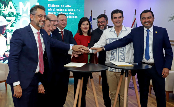 Governador Wanderlei Barbosa ressalta pioneirismo do Estado na comercialização internacional de créditos de carbono durante encontro sobre investimentos na Amazônia legal