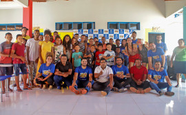 Escola da comunidade quilombola Mumbuca sedia abertura do projeto Conecta Jovem