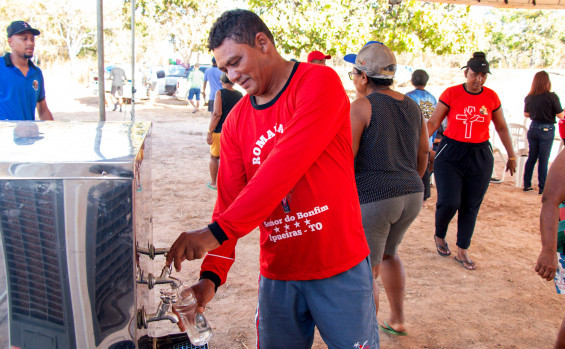 Governo do Tocantins oferece apoio para descanso, alimentos e hidratação aos romeiros do Senhor do Bonfim