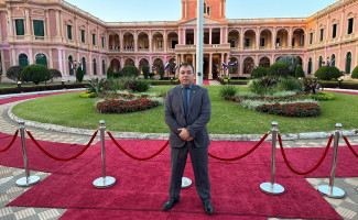 Secretário de Segurança Pública do Tocantins Representa o Estado na posse do presidente do Paraguai