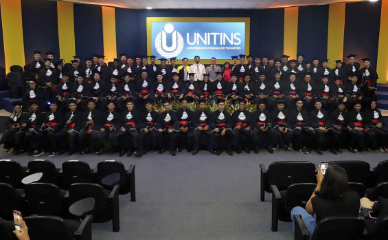 Unitins forma 1ª Turma de Tecnologia em Segurança Pública com 75 bombeiros militares do Tocantins