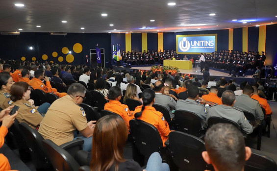 Unitins forma 1ª Turma de Tecnologia em Segurança Pública com 75 bombeiros militares do Tocantins