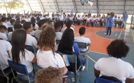 Projeto Conecta Jovem do Governo do Tocantins reúne cultura, protagonismo juvenil e debates sobre políticas públicas nas escolas de Palmas
