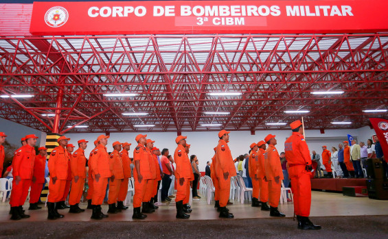 Em Porto Nacional, vice-governador Laurez Moreira inaugura nova sede da 3ª Companhia de Bombeiros Militar e reforça compromisso do Governo do Tocantins com a população