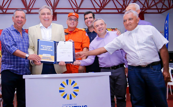 Em Porto Nacional, vice-governador Laurez Moreira inaugura nova sede da 3ª Companhia de Bombeiros Militar e reforça compromisso do Governo do Tocantins com a população