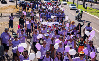 Segurança Pública participa de caminhada pelo fim da violência contra a mulher em Palmas