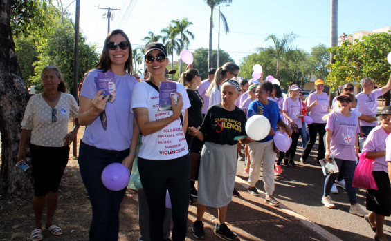 Segurança Pública participa de caminhada pelo fim da violência contra a mulher em Palmas