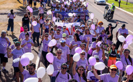 Segurança Pública participa de caminhada pelo fim da violência contra a mulher em Palmas