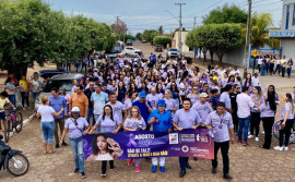 Caminhada de conscientização à violência contra a mulher mobiliza os municípios de Miracema e Colinas do Tocantins