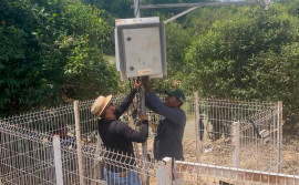 Governo do Tocantins instala segunda plataforma de coleta de dados no Rio Pium