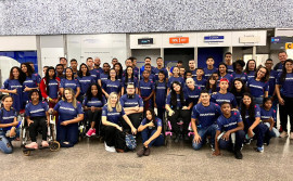 Delegação do Tocantins vai a Brasília para disputar etapa regional das Paralímpíadas Escolares 2023