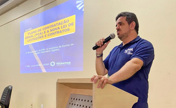 Governo do Tocantins realiza encontro estratégico para debater Plano de Contratação Anual com base na Nova Lei de Licitação
