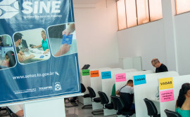 Sine Tocantins divulga 957 vagas de emprego nesta segunda-feira, 4