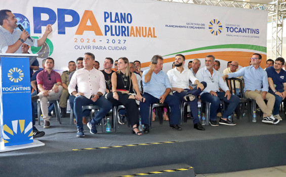 Com a presença do governador Wanderlei Barbosa, consulta do PPA em Pedro Afonso é marcada pela participação de 13 municípios