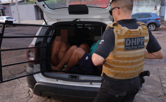 Na segunda fase da operação Ex-Imperium, Polícia Civil prende padrasto por crime de homicídio e enteado por tráfico de drogas