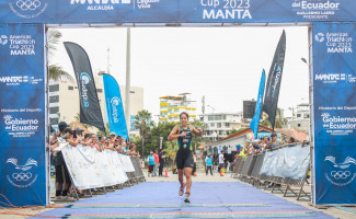 Com o apoio do Governo do Tocantins, jovem triatleta garante pódio na Copa América no Equador 