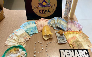 Em Araguaína, Polícia Civil desarticula ponto de venda de drogas e prende idosa pela segunda vez por tráfico