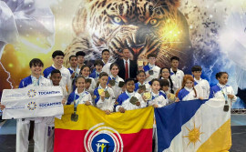 Com o apoio do Governo do Tocantins, atletas encerram participação no Campeonato Brasileiro de Karatê Interestilos com 20 medalhas