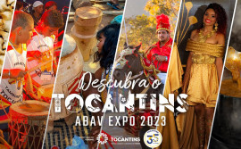 Governo do Tocantins leva os encantos dos atrativos do Estado para o maior evento do turismo do País, a Abav Expo 2023