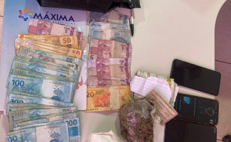 Operação Paz: Polícia Civil prende homem por tráfico de drogas e apreende quase R$ 5 mil em Fátima 