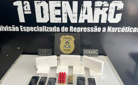 Operação Paz: Polícia Civil prende duas pessoas, apreende munições e drogas e gera prejuízo de mais de R$ 350 mil ao tráfico na Capital