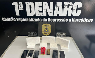 Operação Paz: PC-TO prende duas pessoas, apreende munições, drogas e gera prejuízo de mais de R$ 350 mil ao tráfico na Capital
