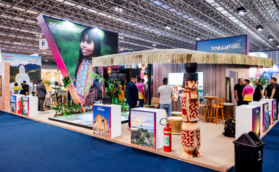 ABAV Expo 2023: governador Wanderlei Barbosa promove atrativos do Tocantins na maior feira de turismo do Brasil