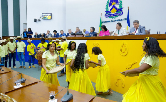Vice-governador Laurez Moreira prestigia sessão solene em homenagem aos 35 anos do Estado e ressalta importância de reconhecer as trajetórias de luta pelo Tocantins