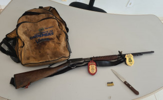 Operação Paz: Polícia Civil prende homem por porte ilegal de arma de fogo em Mateiros