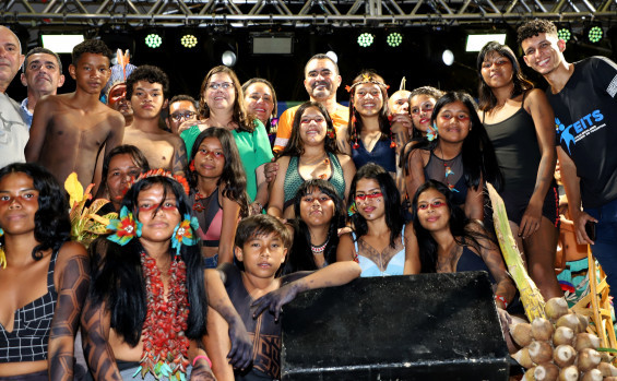 Governador Wanderlei Barbosa abre Jogos Escolares Indígenas do Tocantins destacando importância de fortalecer a identidade cultural dos povos tradicionais