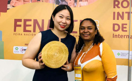 Com apoio do Governo do Tocantins, artesãos tocantinenses participam da rodada de negócios na Feira Nacional de Artesanato e Cultura, em Fortaleza