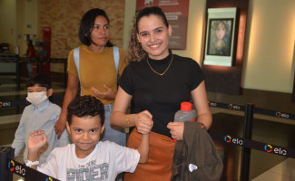 Pacientes do HGP vão ao cinema celebrar o Dia das Crianças